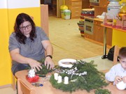 Věncování ve školce